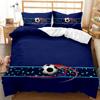 Ball Duvet Cover Set Sports Balls Bedding Set King Size Basketball Football Soccer Baseball Polyester Quilt Cover For Kids Teens