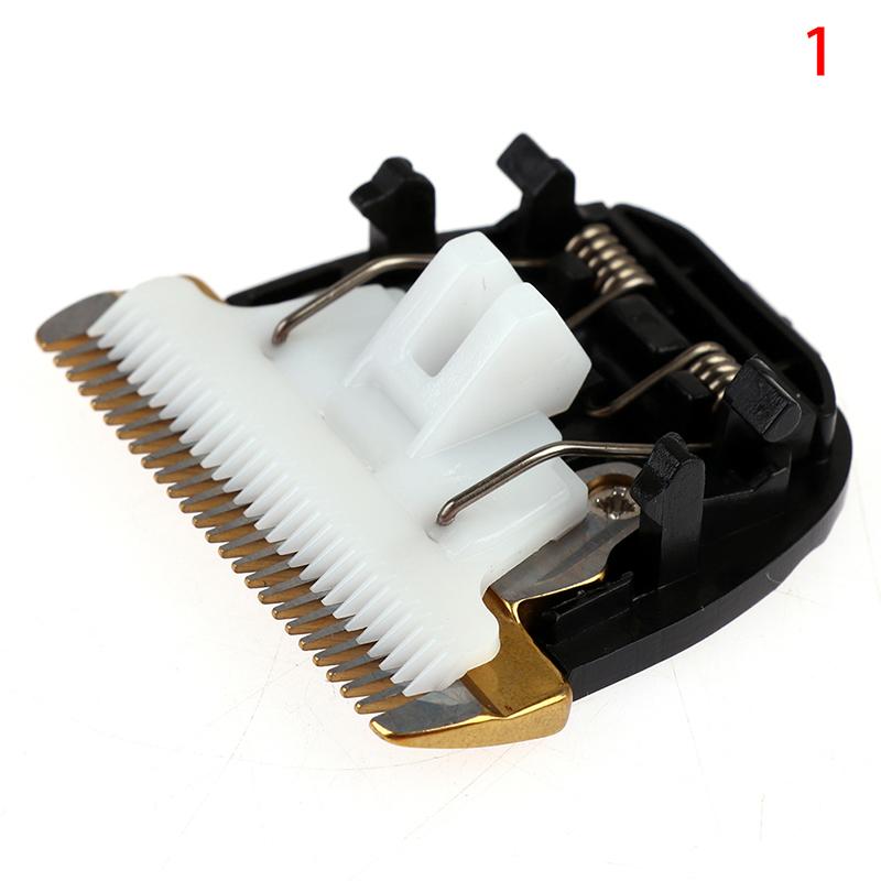 Электрическая машинка для стрижки волос для домашних животных, триммер для собак, режущий керамический титановый нож с лезвием