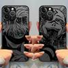 Японский крутой аниме чехол для iPhone 17 Pro Max 13 Mini 15 12 11 7 8 SE 14 16 Plus Air XS XR Funda Задняя крышка телефона