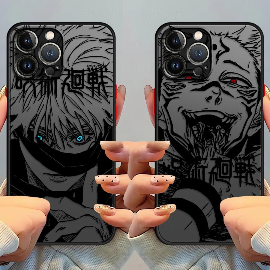 Японский крутой аниме чехол для iPhone 17 Pro Max 13 Mini 15 12 11 7 8 SE 14 16 Plus Air XS XR Funda Задняя крышка телефона