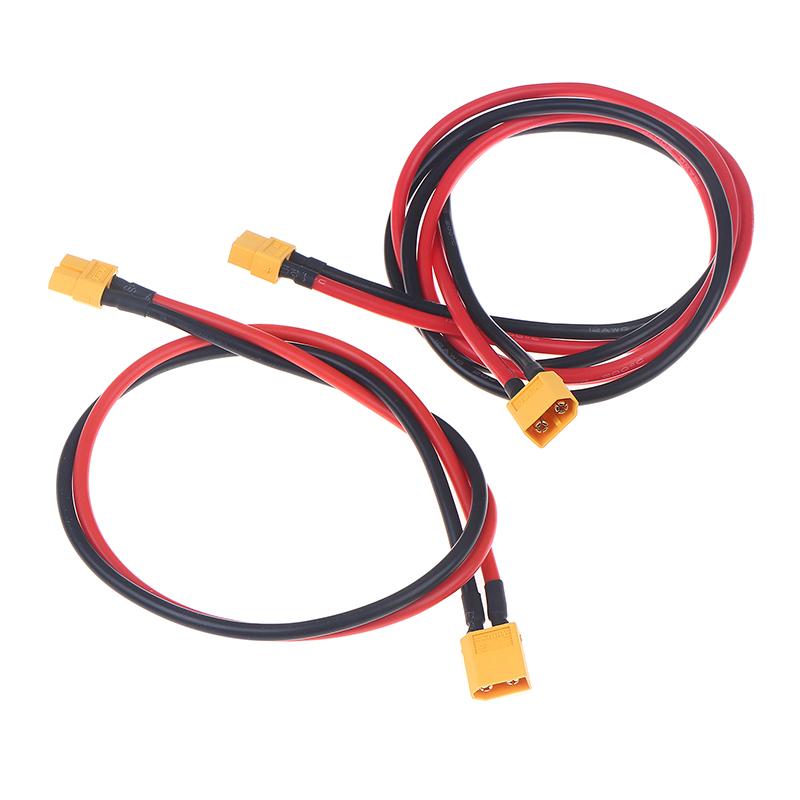 12AWG XT60 Male Female Conversion Plug Connection Cable 50/100CM Wire Battery Connector For Lipo Battery RC Drone Car Boat