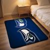 S-Seattle Seahawks Carpet Bathroom Anti-slip Mat Door Mat Home Decoration Mat Entrance Door Mat Scratch-resistant Door Mat