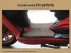 Rainproof Footrest Pad for Kymco CK125T-3L with Thickened Coil Mat