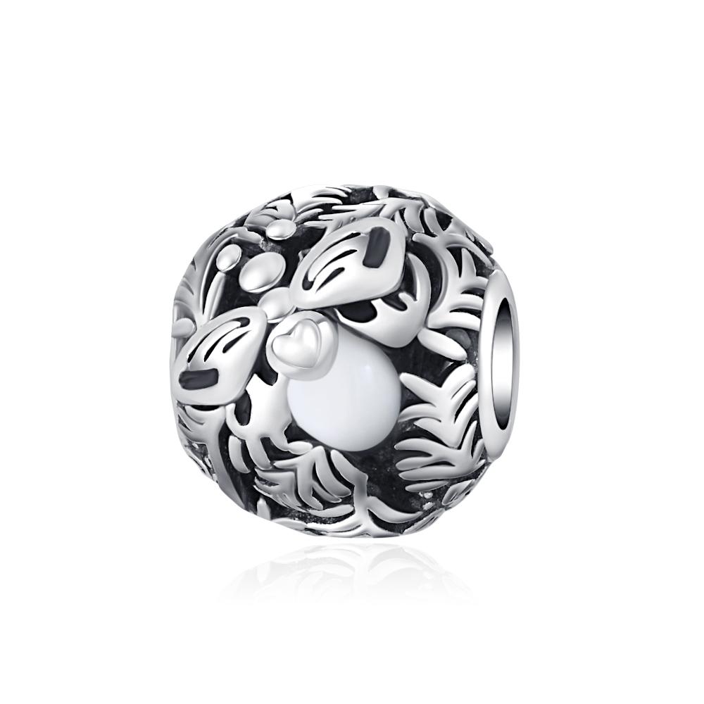 Copper Butterfly Bee Swallow Tree Charm Beads Fit For Original Bracelets Necklaces Diy Women'S Jewelry