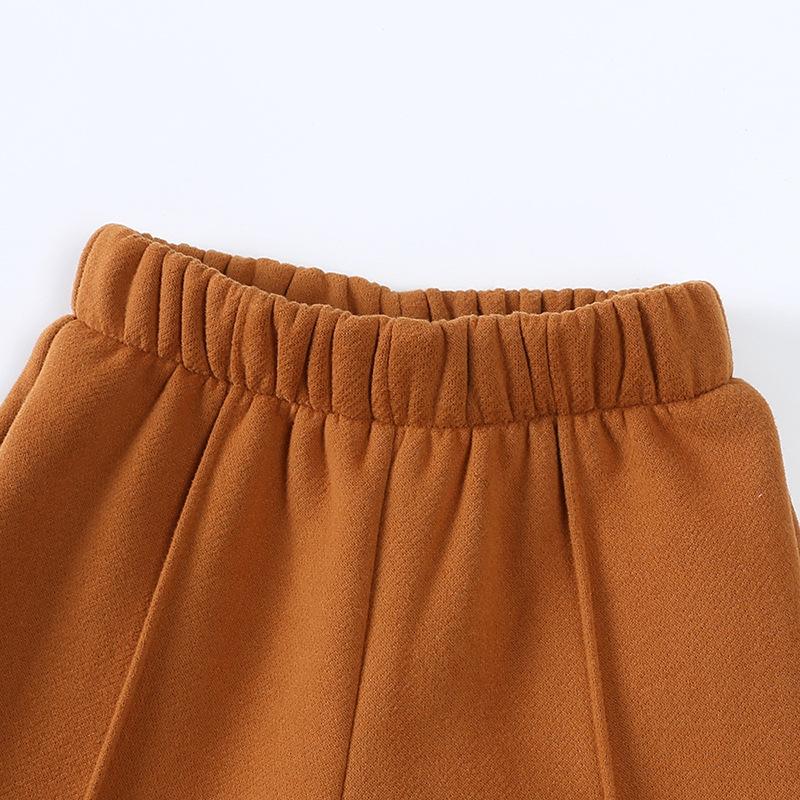 Спортивный костюм для мальчиков и девочек, комплект с капюшоном на осень и зиму 2024 года, новая детская одежда, повседневная спортивная одежда, детские костюмы из двух предметов