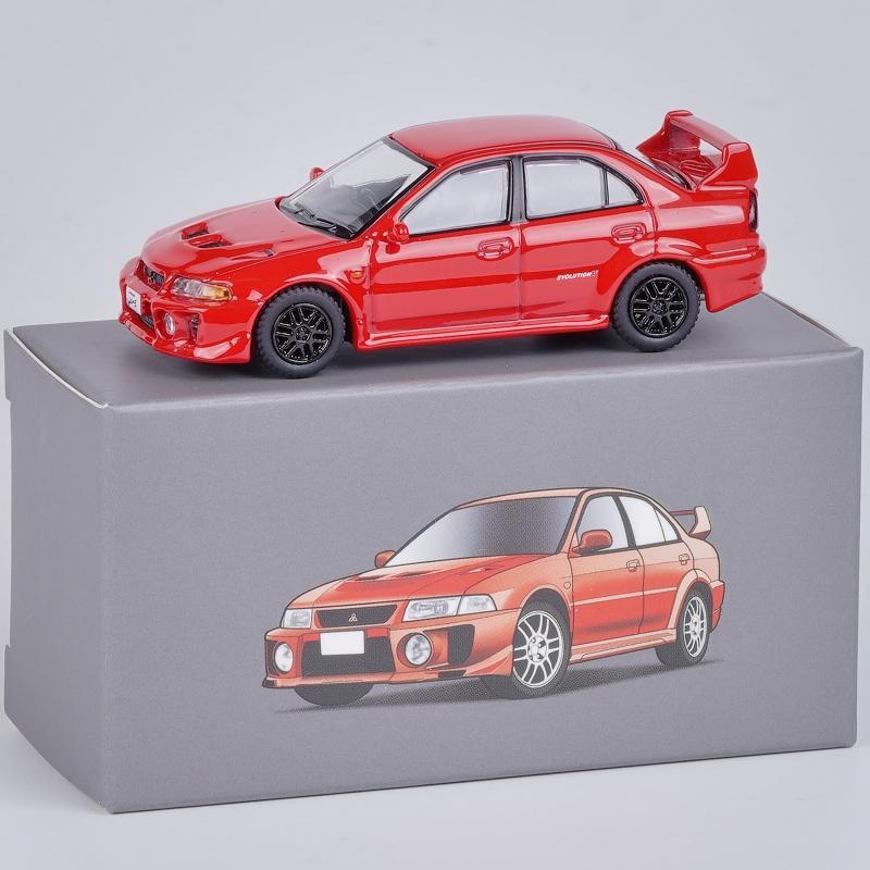 1/64 Mitsubishi Lancer Evolution V Пять Сплав Модель Спортивного Автомобиля Литые Металлические Гоночные Автомобили Модель Миниатюрный Масштаб Детский Подарок
