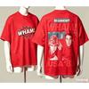 Wham for Fan Gift T-shirt Men Women Harajuku Oversized Unisex Short Sleeve Streetwear high quality Couples Classic soft Retro Fashion