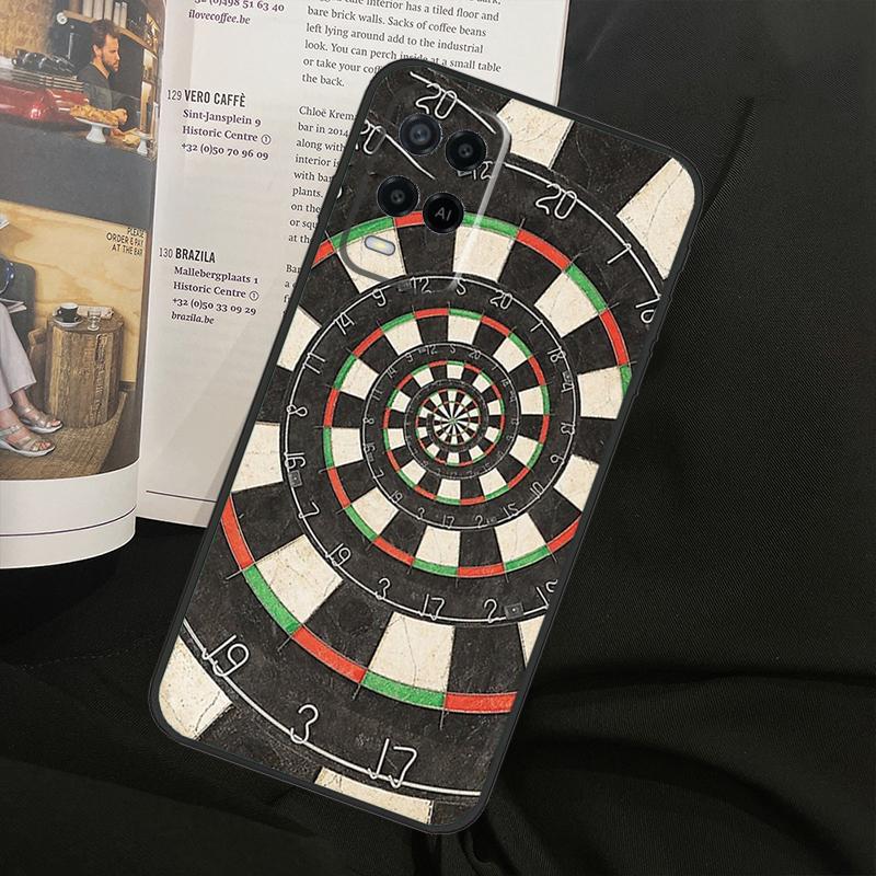 Darts For Oppo A58 A18 A38 A78 A98 A17 A77 A80 A40 A60 A16 A76 A96 A74 A94 A54 A15 A57S Phone Case