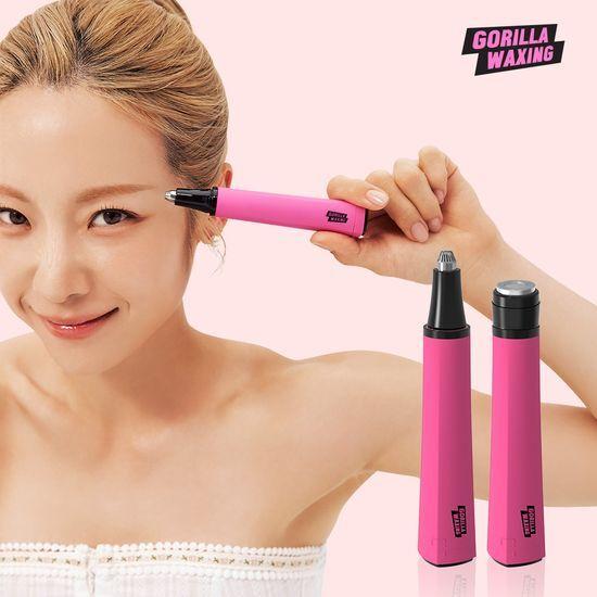 GORILLA WAX Multi Makeup Facial Trimmer Electric Eyebrow Trimmer Eyebrow Shaver