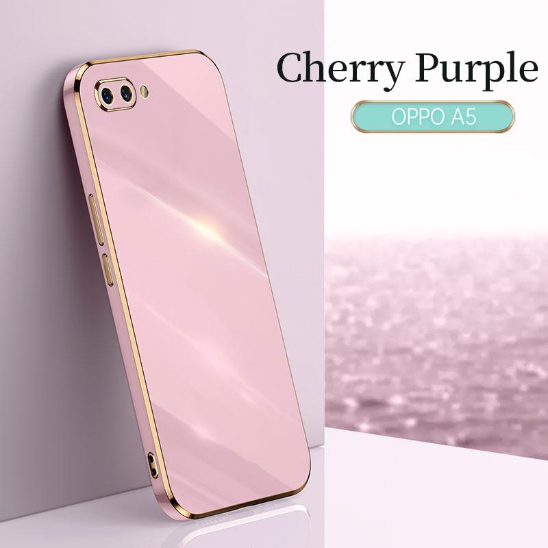Чехол для OPPO A3s, защитный гальванический противоударный чехол для OPPO A12e A5S A7 A12 A15 A15S A16 A17 17K, чехол из мягкого силикона и ТПУ