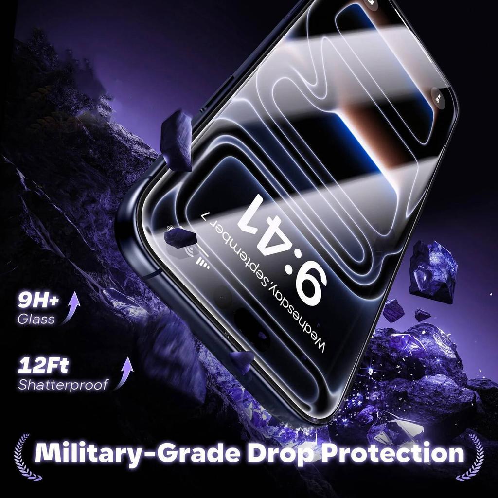 1-4 шт. Защитное стекло 17 Max Air 17Pro 9H Закаленное Для Iphone 11 12 13 14 15 16 Pro 14Plus Стекло