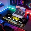 Custom Name Personalized Borussia Dortmund Pattern Mousepad, Laptop PC Desk Mat, Decorative Desk Mat for Home Keyboard Pad Gift