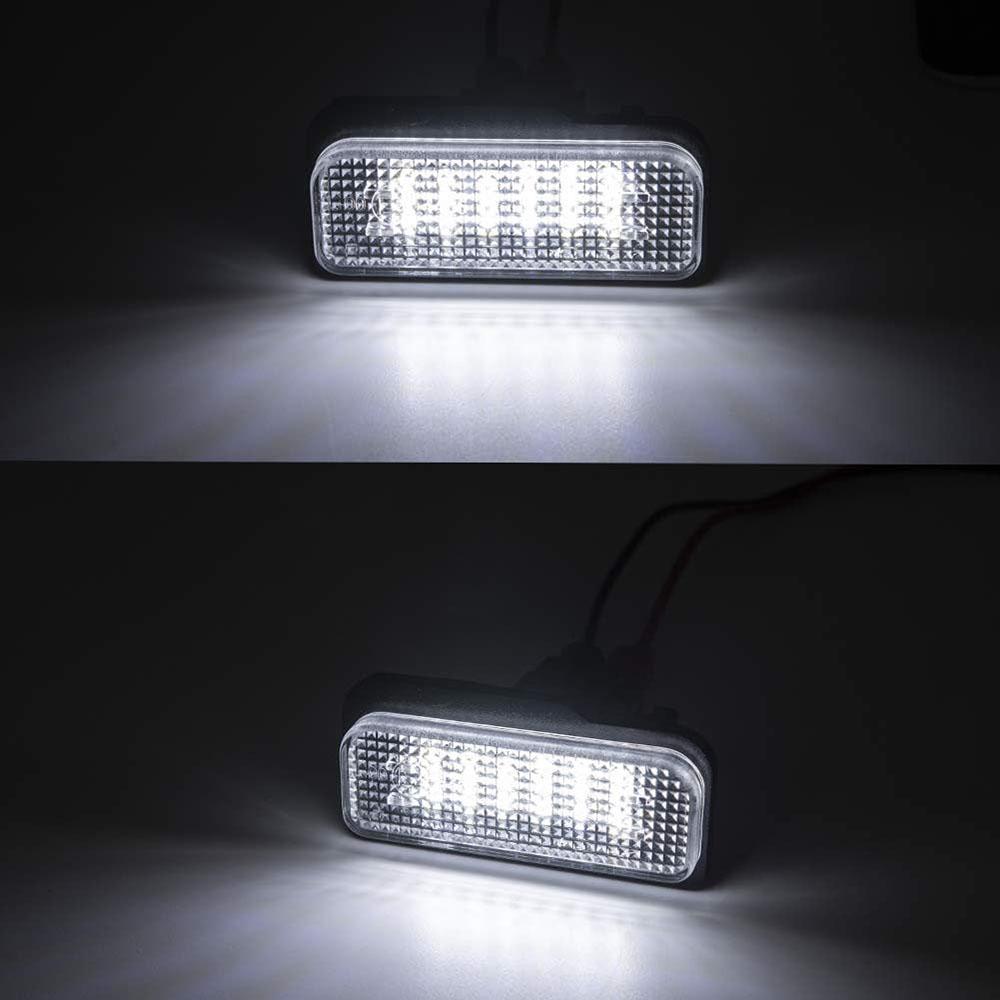 LED License Plate Light A2118200756 for Mercedes C-Class E-Class