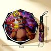 Fnaf Circus 8 Ribs 3Fold Black Glue Uv Protection Umbrella Sun Protection Rainproof Compact Folding Umbrella For Travel Daily Use C924759