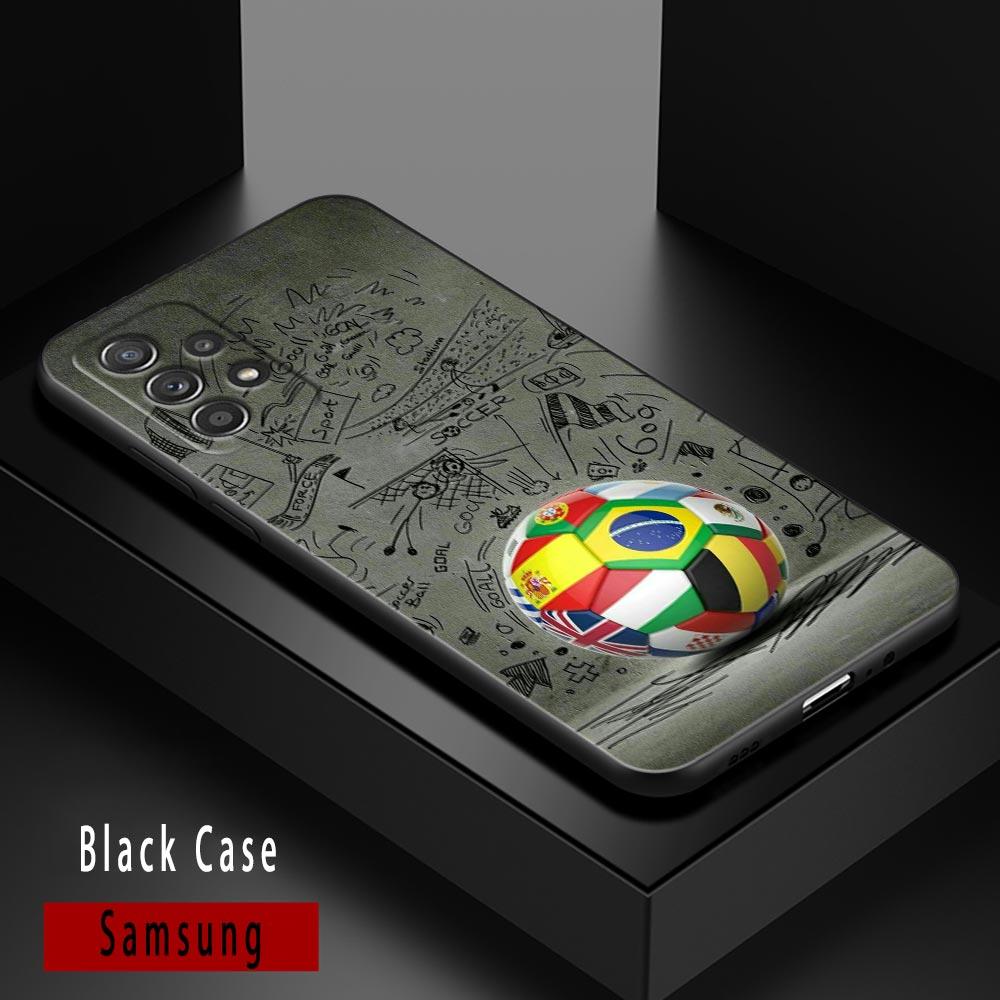 Чехол для телефона Samsung Galaxy с футбольным мячом и надписью Football Passion, силиконовый чехол для A14, A32 4G, A33 5G, A13, A23, A31, A02, A03, A22, A24, A02S