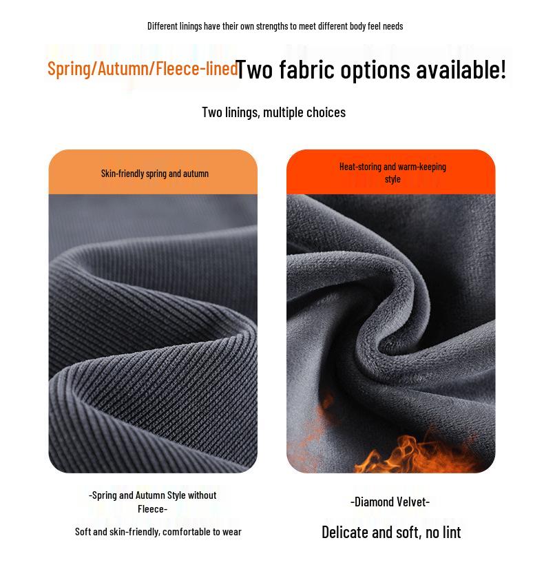 High-Waisted Fleece-Lined Wide-Leg Women's Pants for Autumn/Winter - Casual, Petite, and Straight-Leg Sports Sweatpants.