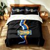 Tigres UANL (19) 3pc set suitable for master bedrooms soft and comfortable an ideal gift for family and friends Includes one duvet cover and two pillo