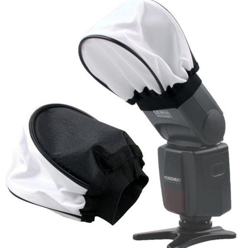Camera Flash Lamp Light Soft Box Diffuser Cloth For Slr Cameras Mini