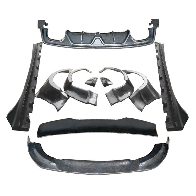 Rear Wing and Fender Flares Kit for 15-17 Ford Mustang Wide Body