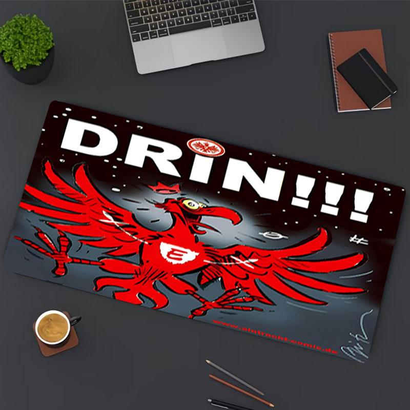 Eintracht Frankfurt Print Mouse Pad, for Keyboard Pad Laptop PC Mat for Office Home Use, Desk Decor, Perfect Birthday Gift for Gamers