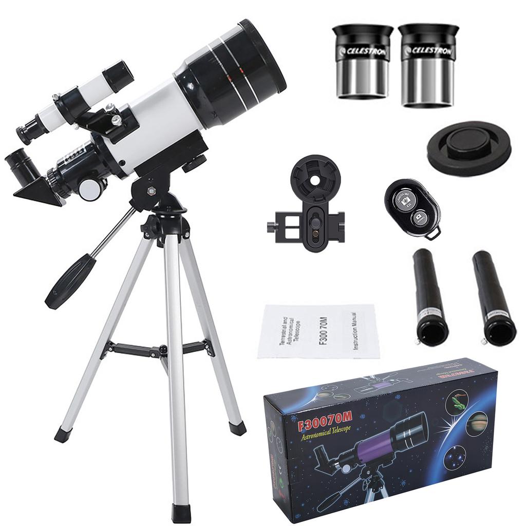 Astronomical Telescope With Tripod Sky Monocular Telescopio Space Observation Scope