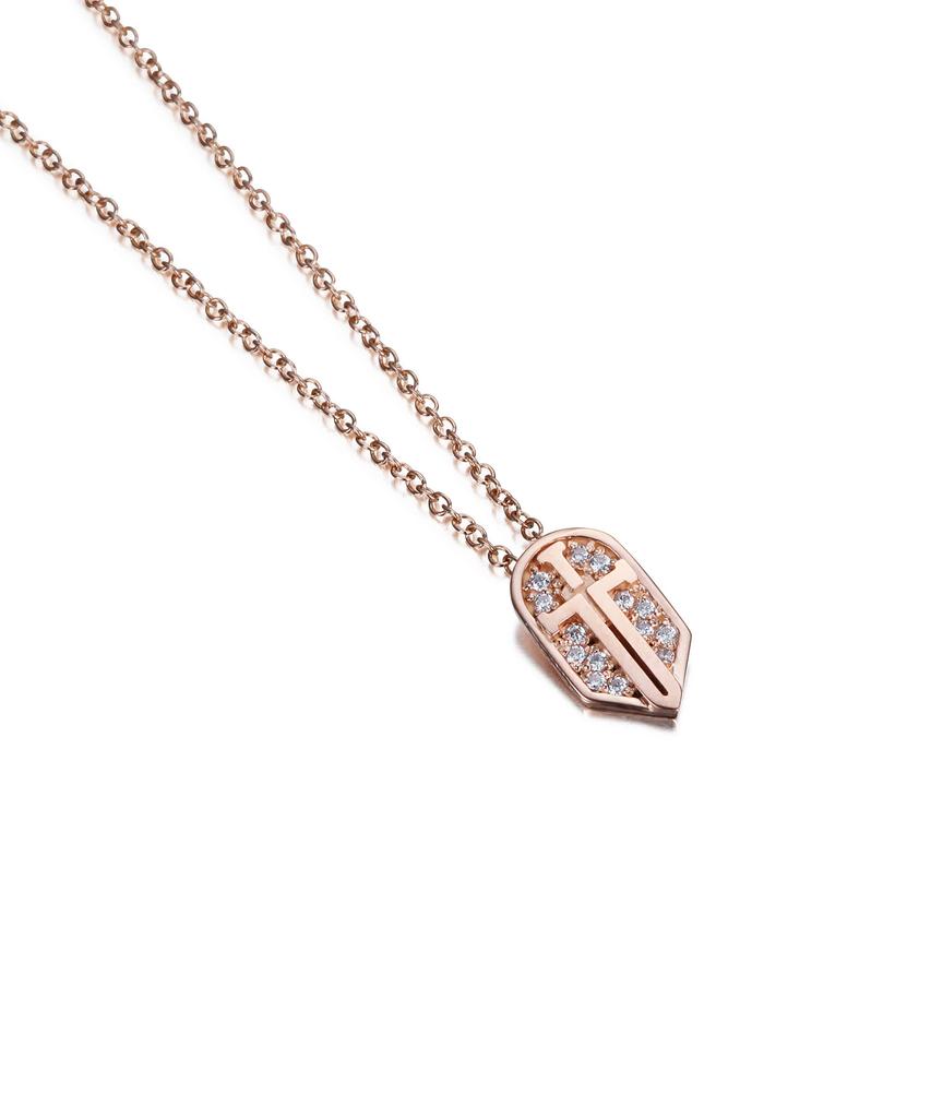 Trencadism Tm Necklace 14K Gold Necklace Tm_Necklace_Tmn13Sw
