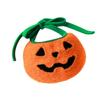 Comfortable To Wear Pumpkin Dog Scarf Adjustable Kitty Saliva Towel Halloween Pet Bib  Cosplay
