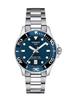Мужские часы Tissot Seastar 1000 Синий циферблат Браслет T1202101104100