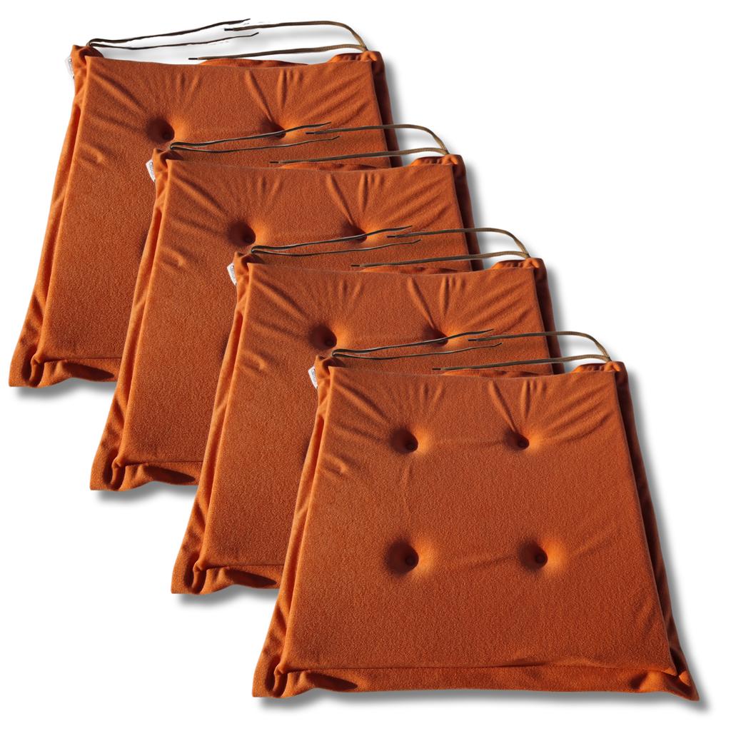 Chair cushions 40x40x3 cm 1333 - set of 4