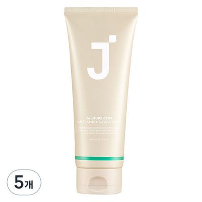 J.Sup Calming Cera Head Smell Scalp Pack с ароматом цитрусовых трав, 200 мл, 5 шт.