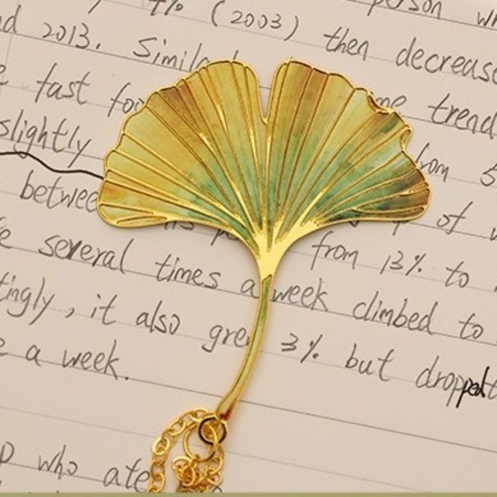 Pendant Design Metal Bookmark Exquisite Craft Book Separator Reading Bookmark Student Reading