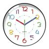Mute Electronic Color Clock Colorful Learning Wall Hanging Clock Early Education Wall Clock  Home