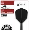 Target Japan BLACK MARQUE RENEGADE featuring Jun Tungsten 2BA Soft Tip with 6 Shape Flights and 4.0 Darts, Kawashima's 90% K-Flex Darts, 19g, K-Flex