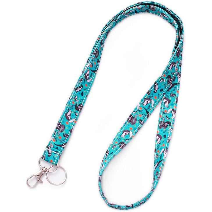 Otter Lanyard Gifts Lanyards for ID Badges Keys Long Neck Cute Cartoons Anime Otters Gift for Women Teacher Lanyard String for Kids