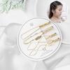 Fashion Women Hair Accessories Girls Hairgrips  Geometry Hair Clip Geometric Rhombus Barrettes