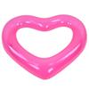 Плавающий поплавок в форме сердца для бассейна из ПВХ, приятный для кожи, легкий, розовый, романтический стиль, для плавания