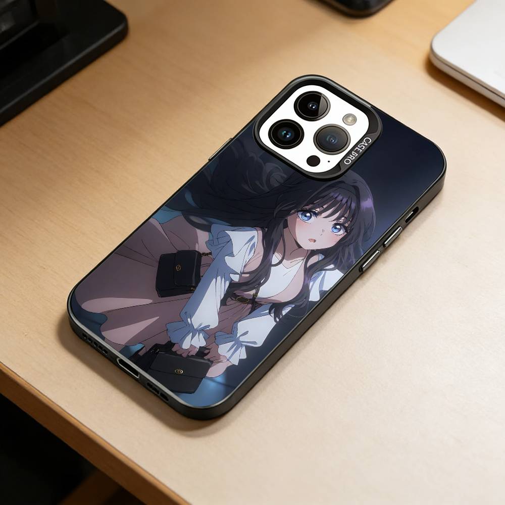 Kaoruko W-Waguri Чехол для телефона для iPhone 17,16,15,14,13,12,11 Plus,Pro Max,XS,Разноцветный Серебристый Черный Чехол