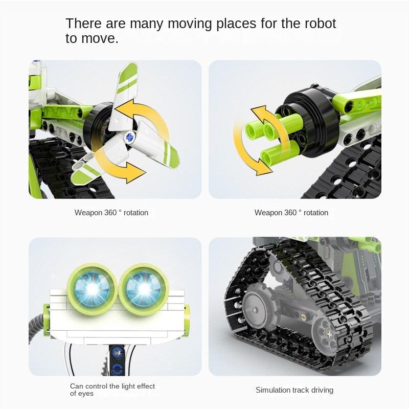 Cada C83001 I.BOT Программирующий робот для хобби и творчества, игрушки с дистанционным управлением, радиоуправляемые машинки, игрушки для мальчиков, подарок