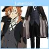 Костюм для косплея Bungo Stray Dogs Накахара Чуя Изысканный ретро-детективный наряд