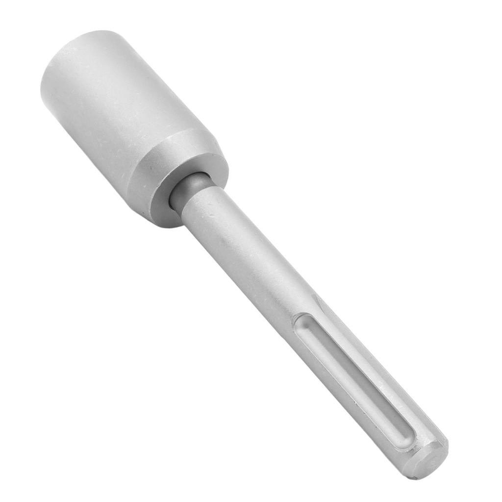 Забиватель столбов Т-образных 5 ямок Хвостовик Стальной Забиватель столбов забора Ручной Забиватель столбов Молоток Насадка для дрели Длина 20 см