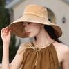 Панама с защитой от УФ-лучей, широкополая шляпа рыбака, новая шляпа от солнца, женская