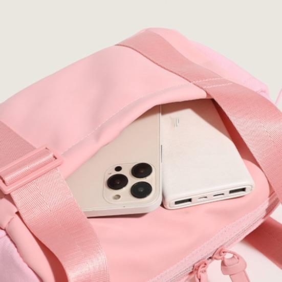 Водонепроницаемая спортивная сумка-тоут с регулируемым ремешком, мини-дорожная дорожная сумка с отделением для мокрых вещей для занятий йогой, плаванием