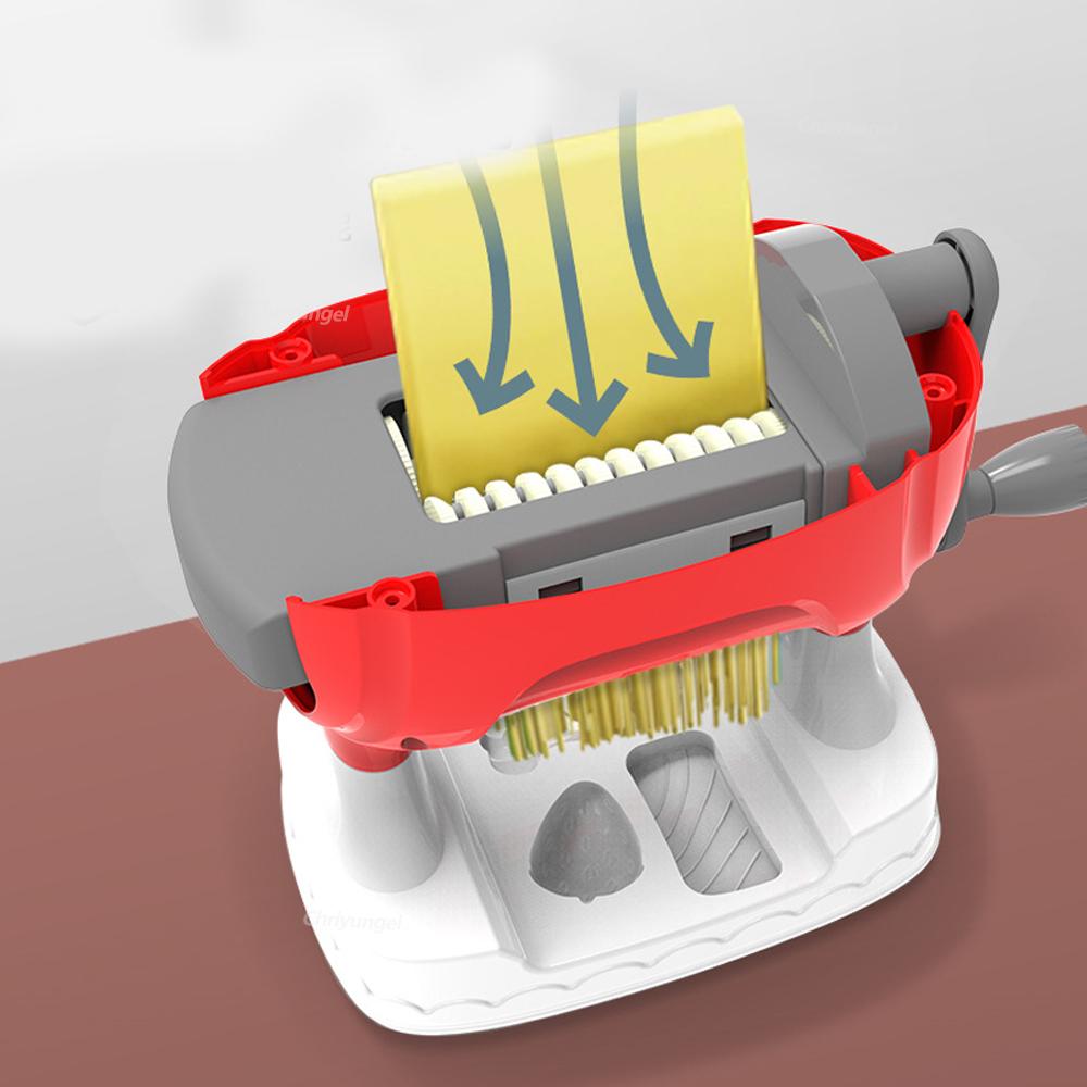 Дети DIY цветная глина машина для изготовления лапши набор инструментов для изготовления лапши для детей имитация кухни ролевые игры игрушка для мальчиков и девочек подарки