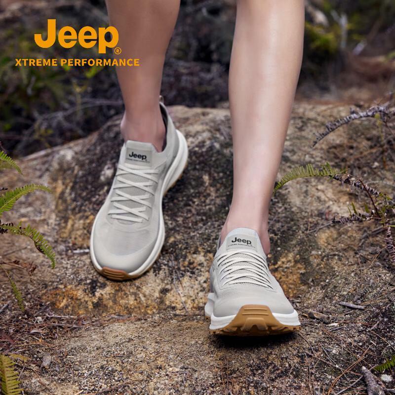 Jeep Мужская дышащая обувь для хайкинга и повседневной носки с амортизацией