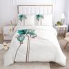 Bedding Set Duvet Cover Pillowcases Comforter/Quilt/Blanket Cover Luxury 3D HD Quality Printed Reactive Queen Single Leaf