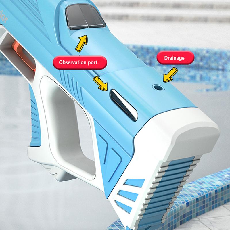 Водопоглощающий автоматический взрывозащищенный электрический водяной пистолет, сделанный летом, уличный водный бой, интерактивный пляжный водяной пистолет