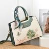 Autumn /Winter New Fashion Embroidered Women's Bag Trend Leather Ladies Crossbody Bag Large Capacity Ladies Casual Tote Bag