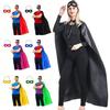 2Pcs/Set Cosplay Costume Halloween Superhero Cloak Halloween Cloak Costume Set  Masquerade Dance