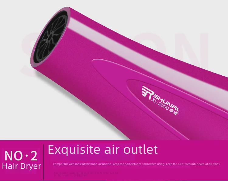 Мощный фен для дома и салона: Горячий/холодный ветер, без повреждений, сильный поток воздуха