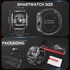 SACOSDING Compass Smart Watch Men 3ATM Waterproof 2.02" With Compass LED Flashlight Outdoor Sports Fitness Tracking Heart RateSmartwatch